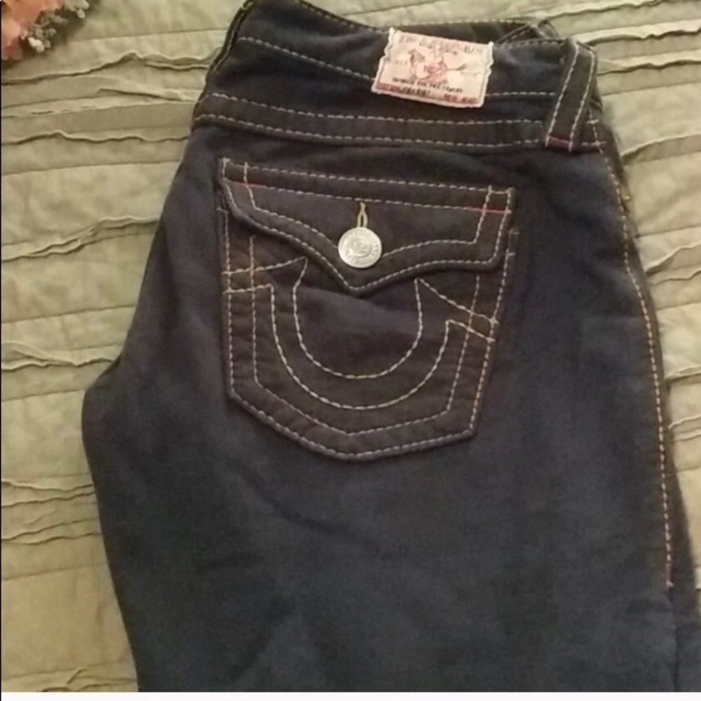 True Religion Wide Leg Jeans